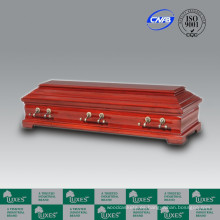 Superventas Europeo estilo Funeral madera barato Coffin_China ataúd fabrica